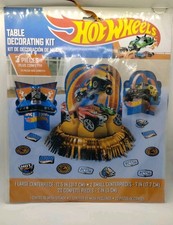 Hot wheels table decorating - hot,