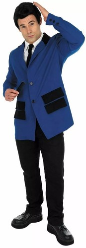Adults mens blue teddy boy - adults,