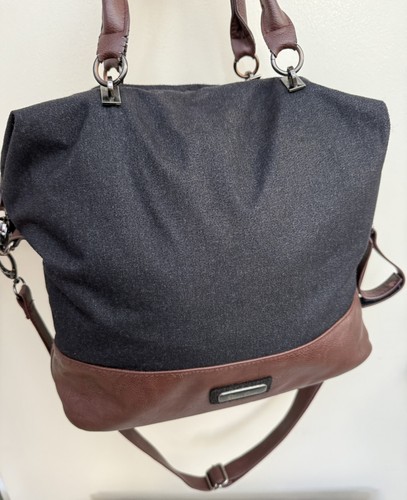 Silver cross black - &, brown