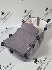 Bugaboo Cameleon 3 Carrycot Classic Grey Melange Bassinet Apron Complete