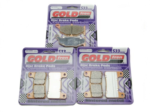Goldfren s33 brake pads front - brake,