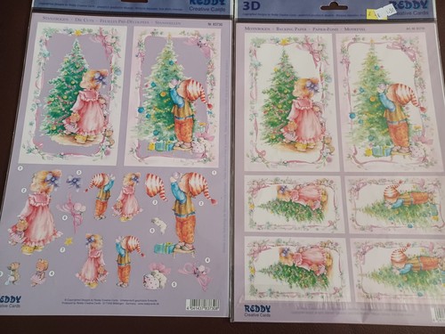 Die cut decoupage - decoupage, backing