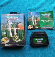Sega Mega Drive Micro Machines Military PAL Complete with Game And Manual