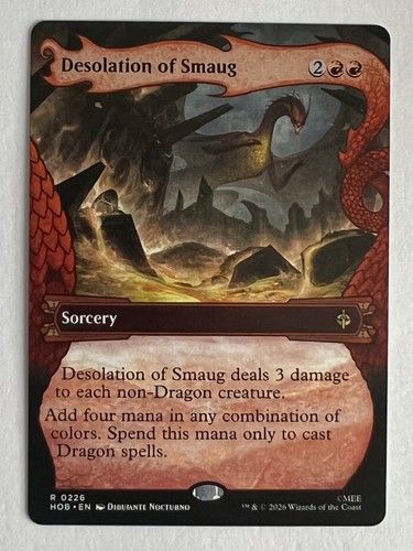 Desolation smaug borderless - of,