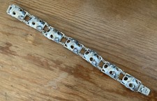Vintage Swedish FP Pinco Förening Silver Mid Century Modern Bracelet -1959