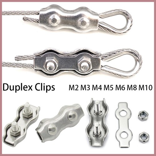 Duplex clips 304 stainless - 304,