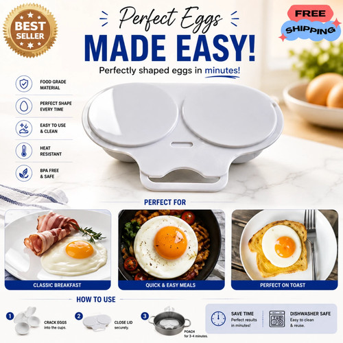 Microwave egg poacher kitchen - microwave,