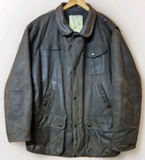 Barbour Backhouse Jacket Brown A1550 Bushman Waxed Vintage New Zealand Size XL