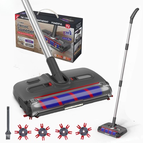 Cordless carpet sweeper - cordless,