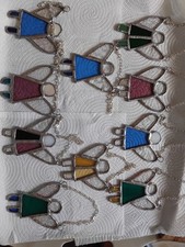 Christmas Stained Glass Angels