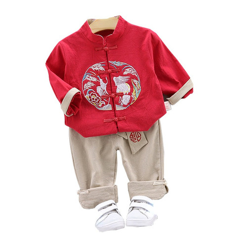 2pcs chinese clothes kids boy - chinese,