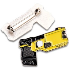 Police Taser 7 Pin Brooch Badge Traffic Response Cops Firearms RPU ARV