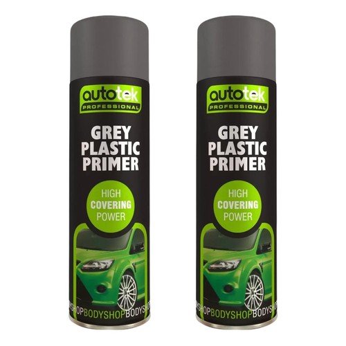 Autotek grey plastic primer - grey,