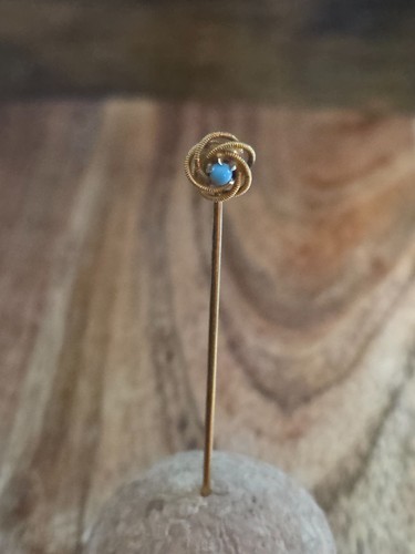 Antique tie scarf - stick, pin