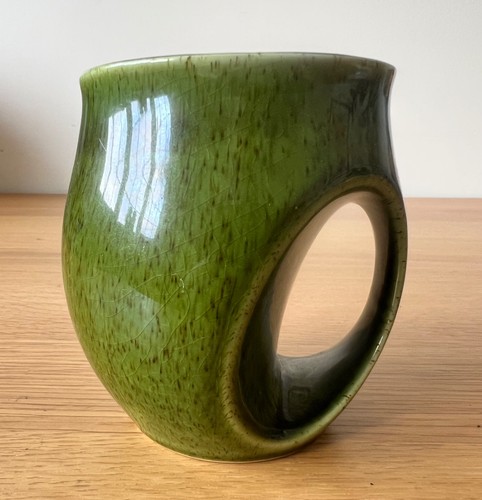Vintage holkham pottery green - vintage,