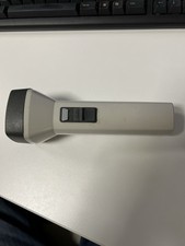 Vintage Ever Ready 1970s Torch, Grey Plastic, Some Internal Corrosion