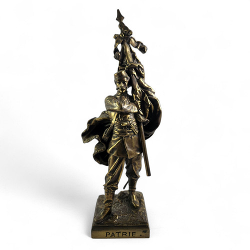 Antique bronze statue aristide - bronze,