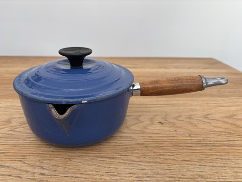 Creuset vintage blue cast - creuset,