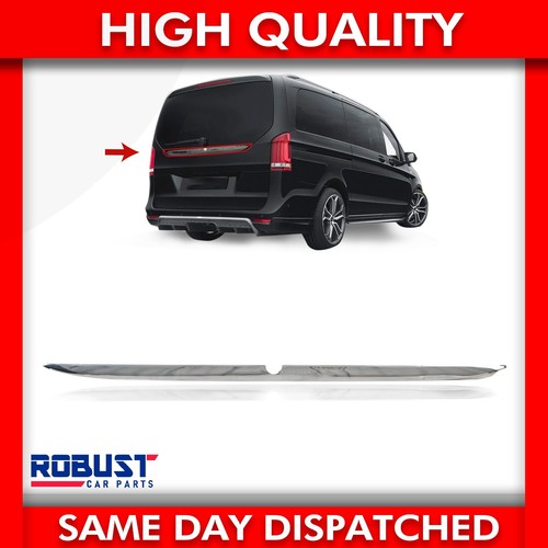 Chrome rear under window trim - under,