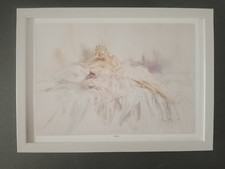 Gordon King print 'Serena' Nude  FRAMED
