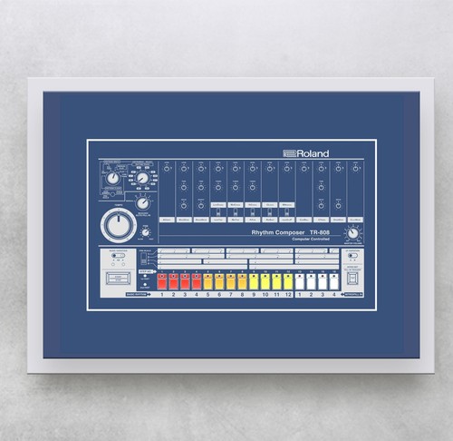 Roland 808 drum machine - roland,