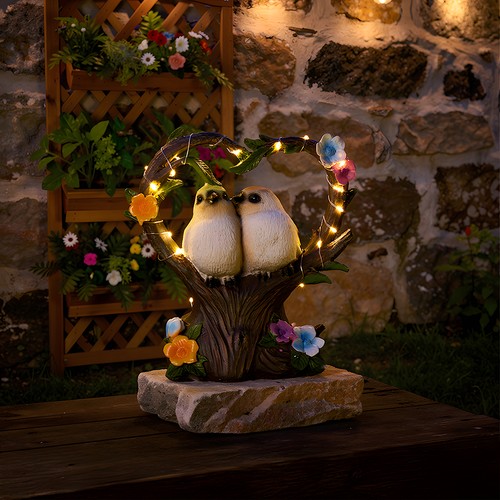Solar led garden ornament - garden,