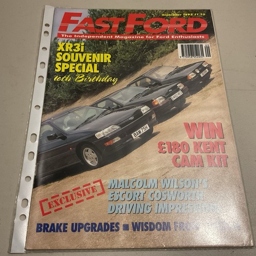 Fast ford vintage magazine - ford,