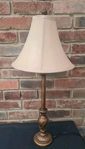 Vintage table lamp bronze - lamp,