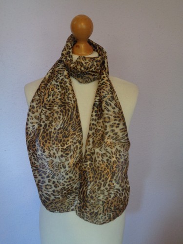 Scarf atmosphere brown - scarf,