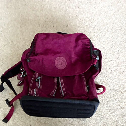 Kipling soft burgundy black - kipling,