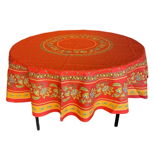 Round lisa red cotton - lisa,