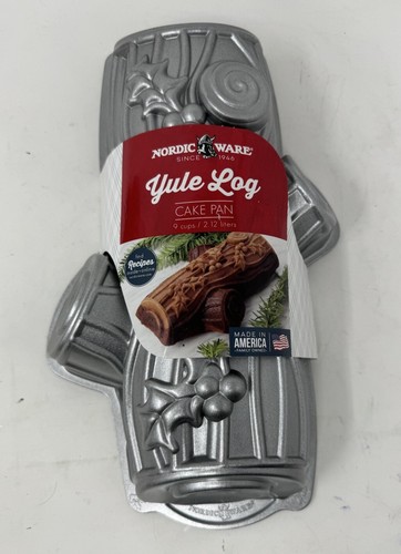 Nordic ware yule log cake - nordic,