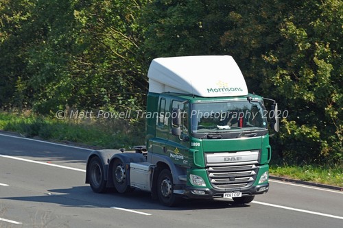 Truck photo 12x8 - daf,