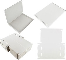 25 WHITE C4 A4 SHIPPING BOXES