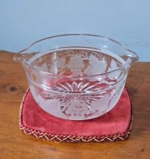 Victorian Engraved Wine Glass Rinser