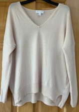 White Company Pale Pink V-Neck