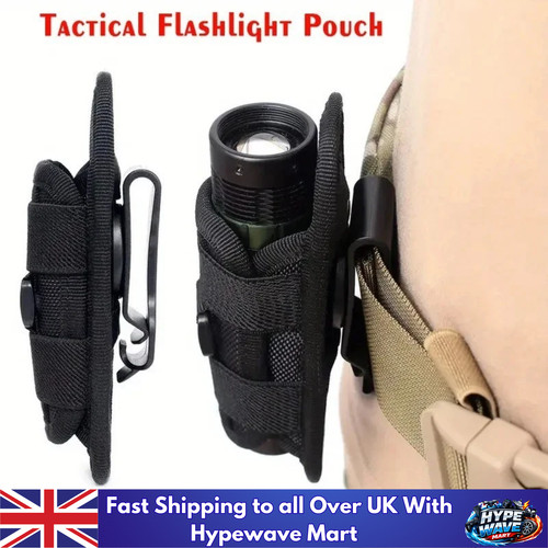 Tactical flashlight pouch - flashlight,