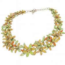 FUN Floral Crystal Statement