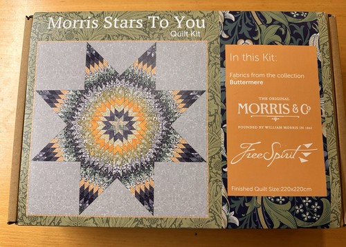 Morris stars you quilt - quilt, kit