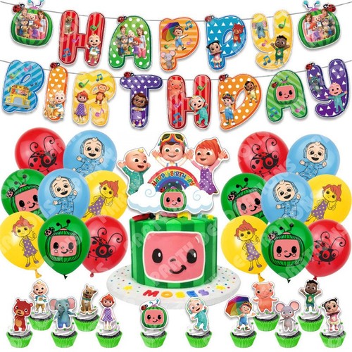 Cocomelon birthday party - cocomelon,