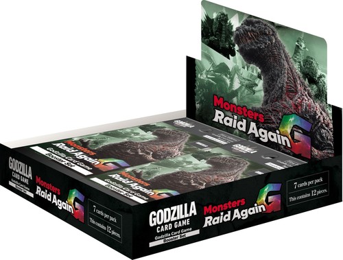 Godzilla card game booster - godzilla,