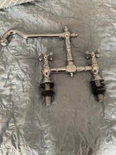 Bristan Sink Antique Bridge colonial chrome mixer tap