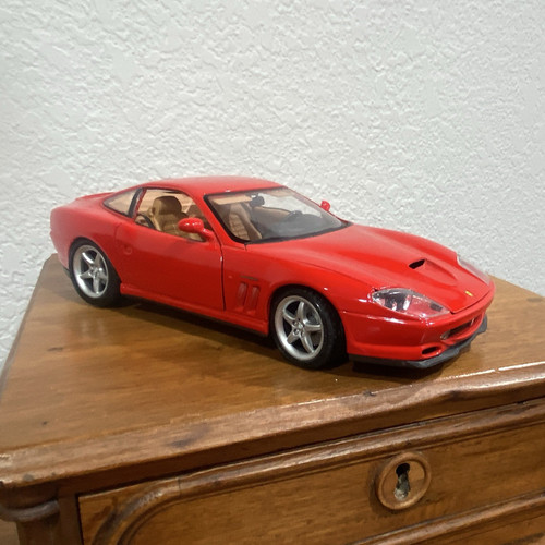 Ferrari red diecast model car - model,