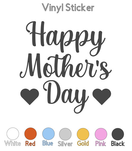 Happy mother day vinyl - happy,