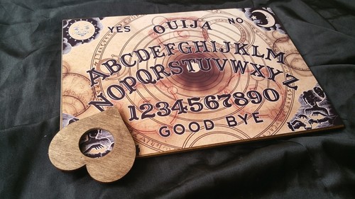 Wooden ouija board - wooden, &