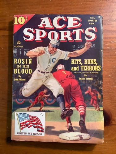 Ace sports pulp - ace, 1942