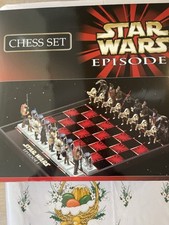 Star Wars Episode 1 Chess Set Complete and Boxed - Excellent Condition