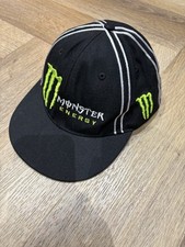 Monster Energy Cap Hat - Size Small - Black - Good Condition