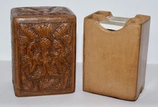 Vintage Embossed Leather