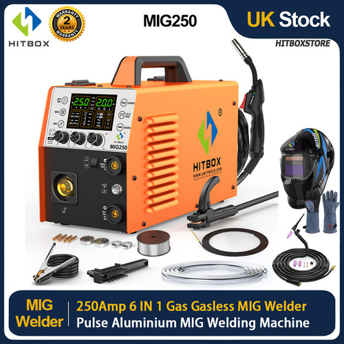 Hitbox gas gasless mig tig - gas, mig&tig&mma